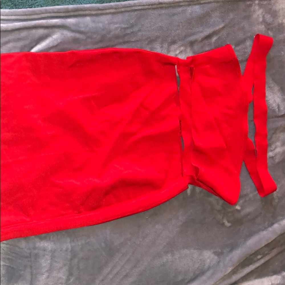 Mini body con dress